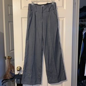 High waist, wide leg pants